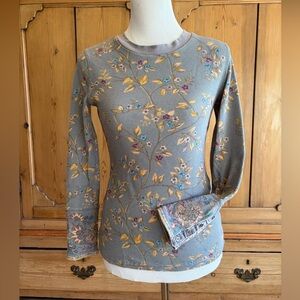 Sundance Willowherb Thermal Floral Long Sleeve Top - S